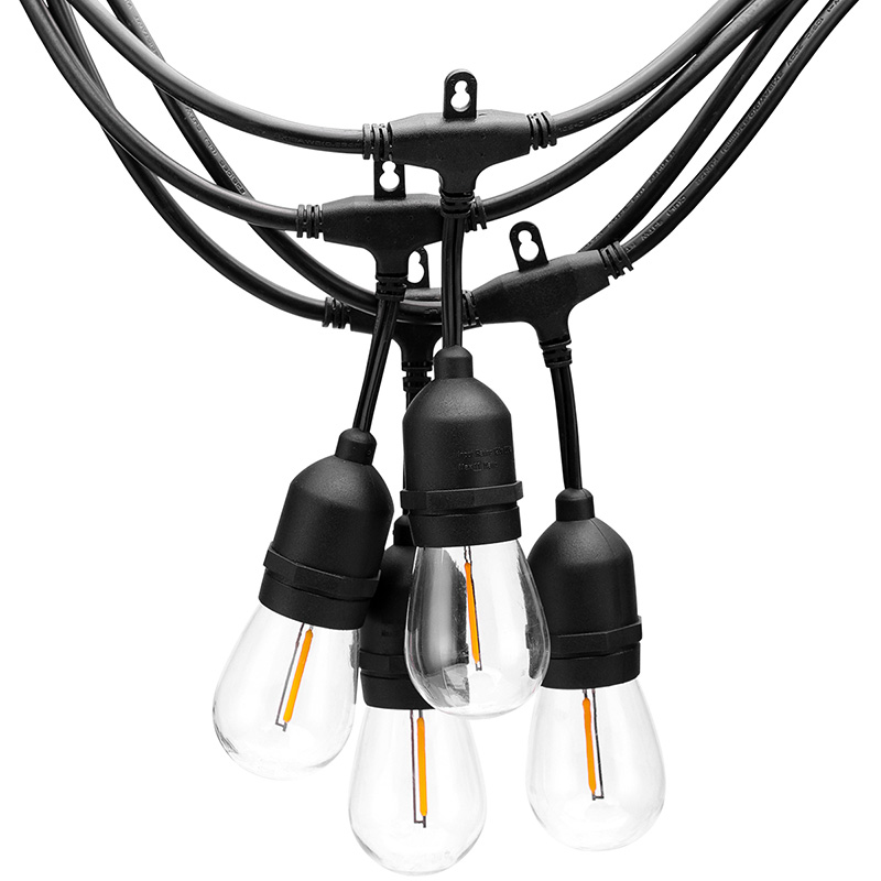 7M S14 Single filament lamp string light