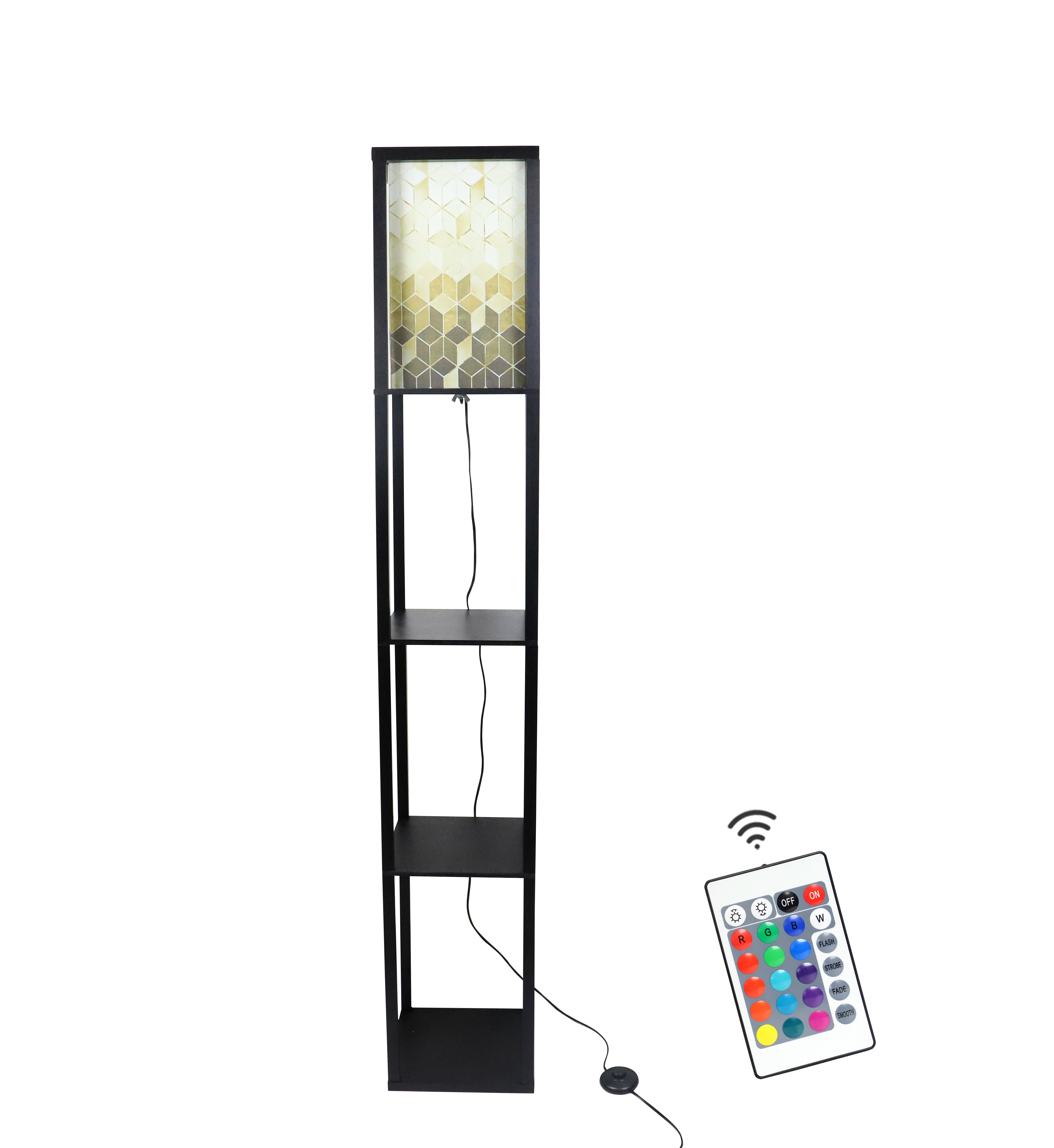 Floor Lamp with commodity shelf 1A