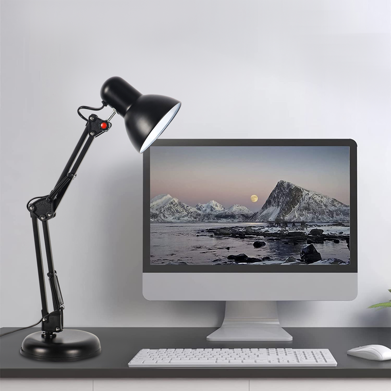 Table Lamp For Reading Black Color