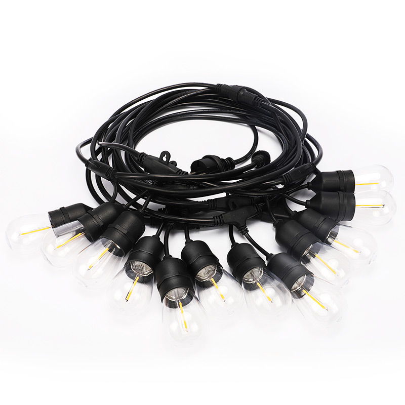 10M S14 Single filament lamp string light