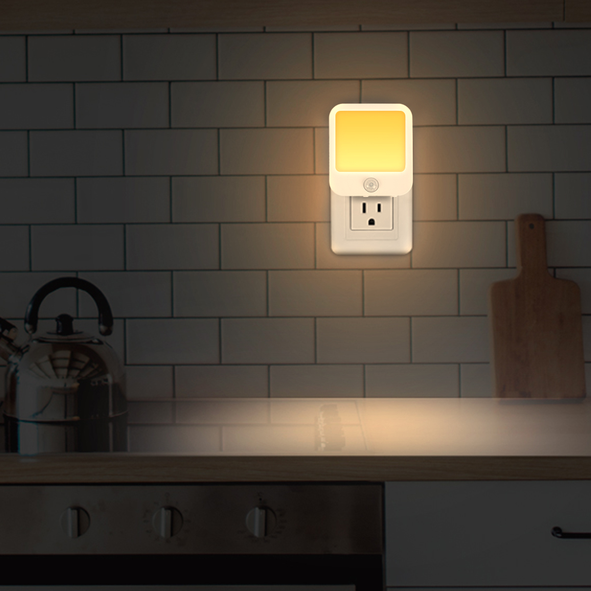 small night light with motion sensor EU plug